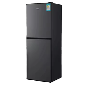 Nouveau <span class=keywords><strong>mini</strong></span>-réfrigérateur à double porte, congélateur, économe en énergie, capacité 100-149L, <span class=keywords><strong>hauteur</strong></span> 1,2M, acier inoxydable, pour hôtel et location - Product Image 1