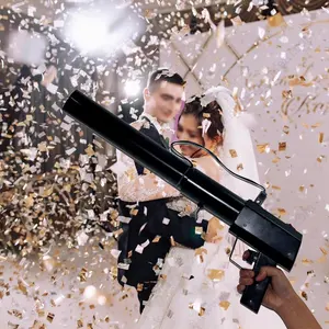 Club Popper Special Effect Handhold Gun Wedding Rainbow Party Cannon Blaster Paper Blower Co2 Stage Shot Throw Confetti Machine