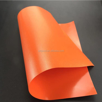 Bâche en PVC enduit 500 g/m² 1000D, résistante aux UV et imperméable, en rouleau, tissu pliable pour couverture de palette