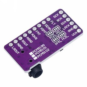 Module décodeur audio DAC PCM5102 I2S, 112 dB SNR, 32 bits, 384 kHz, <span class=keywords><strong>convertisseur</strong></span> <span class=keywords><strong>numérique</strong></span>-<span class=keywords><strong>analogique</strong></span> stéréo pour <span class=keywords><strong>Raspberry</strong></span> Pi ESP32 Arduino - Product Image 3