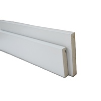 Plinthe murale moderne en plastique imperméable effet marbre, longueur 2,4 m, durable, écologique, facile à poser JLD
