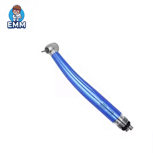 Peralatan Kedokteran Gigi Mesin Tenaga Listrik Dental High Speed <span class=keywords><strong>Handpiece</strong></span> Warna Biru Kepala Torsi Turbin Baja Tahan Karat Turbin Udara - Product Image 1