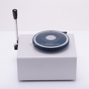 Cầm tay hướng dẫn sử dụng Pet tag máy dập nổi với 52 ký tự kim loại tấm số Dog Tag máy dập nổi nhỏ và di động - Product Image 6