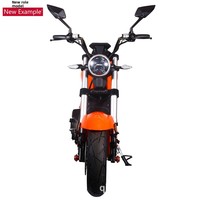 Moto électrique sans balais certifiée CE, 2000W, vitesse maximale 45 km/h, autonomie 70 km, homologuée pour la circulation routière européenne, idéale pour les trajets urbains