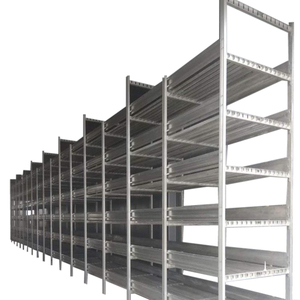 White Button Mushroom Farm Production Equipment Galvanized/aluminum Alloy Growing Shelves For <b>Cultivation</b> - Product Image 1