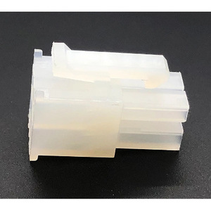 Pcb Connector 4 <b>Pin</b> 4.2mm Male And Female Terminal For Automotive Motorcycle Use White Plastic Ip20 - Product Image 3