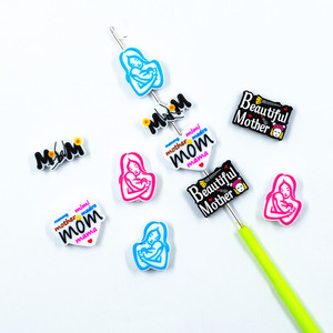 Nouvel Arrivage Personnalisé Sans BPA Lot <span class=keywords><strong>de</strong></span> 100 pièces aléatoires Perles en silicone pour pendentifs, jouets, stylos à cordon DIY faits main et sacs <span class=keywords><strong>de</strong></span> rangement en silicone - Product Image 5