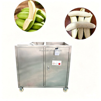 Handmatige groene bananen schiller, verse plantain schilmachine, bananenhuid verwijderingsmachine, bananenhuid verwijderaar met CE-keurmerk te koop