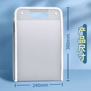 13 Layer Expanding <b>File</b> Folder Translucent Plastic Subject <b>Organizer</b> For Students - Product Image 4