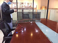 Écran LED transparent pour fenêtre de voiture haute définition P2.6*5.2