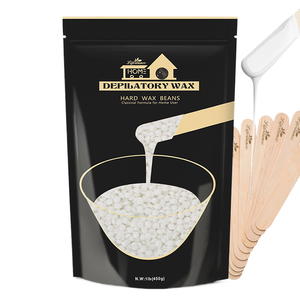 Perles de cire brésilienne hypoallergéniques sans colophane Lifestance à prix d'usine pour l'épilation du visage et des peaux sensibles - Product Image 1