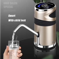 Dispenser Air Botol Desktop Pompa Portabel Otomatis Elektrik Sunyi Sakelar Usb Minuman Isi Ulang Sentuh 19 Liter