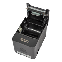 Impresora de recibos de papel térmico SPRT de 3 pulgadas y 80mm para terminales POS Android de pequeñas empresas con interfaz USB/Ethernet