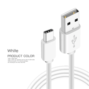 Câble de données en cuivre pur PVC de type C 3.0 blanc 6A 8 fils de haute qualité, cordon de charge rapide pour téléphone portable SK, tablette Android - Product Image 3