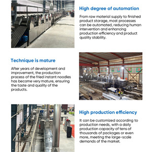 Ligne de production de machines à fabriquer des nouilles instantanées sur mesure, capacité de 30 000 à 230 000 sachets/8h - Product Image 4