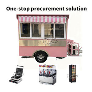 Rimorchio Food Truck Mobile per Catering Caffè Gelato Fast Food Carrello Trailer Completamente Attrezzato Bar Mobile Camion della Birra per Eventi - Product Image 6