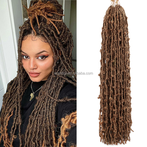 Extensions de cheveux africains en <span class=keywords><strong>crochet</strong></span>, dreadlocks artisanales, effet vieilli, 14, 18, 24, 36 pouces, dreadlocks vieillis, 36 pouces - Product Image 1