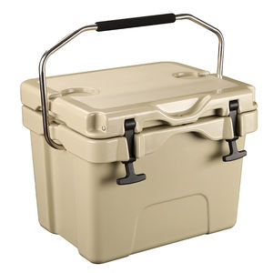 <span class=keywords><strong>Caja</strong></span> enfriadora dura portátil rotomoldeada LLDPE de plástico para exteriores personalizada, cofre de hielo ecológico para pesca, almacenamiento de alimentos - Product Image 2