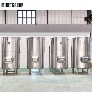 Tanque de Almacenamiento de Sake Japonés de 800L Personalizable, Tanque de Servicio Brite de Acero Inoxidable SS304, Aislado a Presión con Limpieza CIP para Cervecerías de Sake - Product Image 5