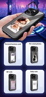 PENJUALAN TERBAIK Casing Ponsel Mewah Desainer Ajaib Layar Eink 4 Warna dengan NFC untuk iPhone 15 14 13 Pro Max, Casing Ponsel DIY