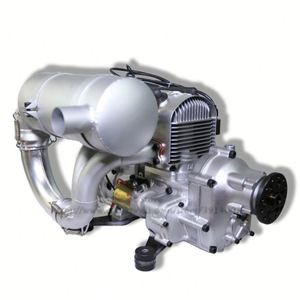 เครื่องยนต์ DLE430 DLE 430 DLE-430 DLE เครื่องยนต์สองจังหวะแบบอินไลน์ระบายความร้อนด้วยอากาศเครื่องยนต์เครื่องบินทดลอง42HP 6800รอบต่อนาที - Product Image 2