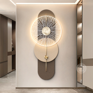 Lampe murale moderne italienne minimaliste en texture de grès 3D, salon de luxe, lumière murale haut de gamme pour porche, couloir, <span class=keywords><strong>peinture</strong></span> murale - Product Image 4