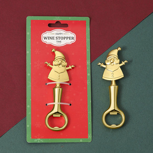 Vàng Giáng Sinh Bia Mở Chai Kẽm Hợp Kim Kim Loại Mở Với Lễ Hội Thiết Kế Hoàn Hảo Cho Kỳ Nghỉ Bên Stocking Stuffers - Product Image 6