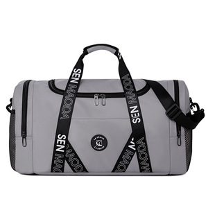 Custom Logo Dry Wet Separation Sports Gym <b>Bag</b> With Independent Shoe Compartment Large Capacity Waterproof Travel Duffle <b>Bag</b> - Product Image 4