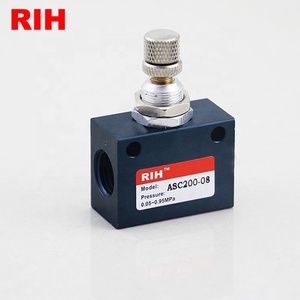 ASC200-08 Van Tiết Lưu Khí Nén Van Điều Chỉnh Lưu Lượng Không Khí - Product Image 2