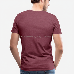 Camiseta al por Mayor de Jersey 100% Algodón Grueso con Logotipo Personalizado - Product Image 1
