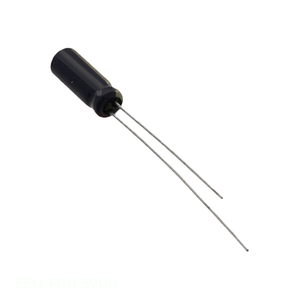 Condensador de Canal de Fabricante con Orificio Pasante EEU-FC1C390B 39 uF CAP ALUM 39UF 20% 16V RADIAL TH - Product Image 1
