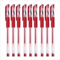 Usine 0.5mm Pas Cher Gel Stylo Étudiant Fournitures De Bureau Neutre Stylo Gel Noir Stylo Avec Logo Personnalisé
