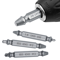 6PCS Damaged Screw Extractor Bohrer Set Abisolierte Broken Screw Bolt Remover Extractor Entfernen Sie einfach die Abbruch bohr werkzeuge