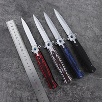 Couteau de poche Bochen 2026, très vendu, lame en acier 3CR13, couteau pliant de camping avec manche en G10 pour une utilisation en extérieur