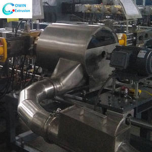 Pe/Eva + Carbon Zwarte Compounding Tweelingschroef Extruder Met Waterring Pelletiseermachine - Product Image 3