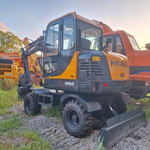 Excavadora Hidráulica de Orugas Usada Hyundai HW60, Lista para Enviar, con Buena Calidad en Venta - Product Image 6