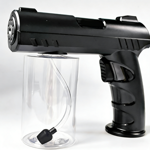 เครื่องพ่นยาฆ่าเชื้อไฟฟ้าแบบปรับขนาดได้ พร้อมโลโก้ตามสั่ง จากโรงงานโดยตรง สีดำขาว ใช้ได้หลากหลายสถานการณ์ สำหรับอุปกรณ์ตัดผม - Product Image 1