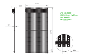 D-King Transparent LED Display <b>Screen</b> Hot Sell Indoor P3.91 Curtain <b>Window</b> Glass Wall TV Panels <b>Mesh</b> Display Panel Mounting - Product Image 2