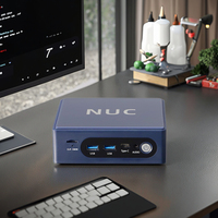 Intel Mini PC NUC Ultra9 16GB DDR5 RAM 512GB SSD Windows 11 Pro sans ventilateur 4K HD ordinateur de bureau/jeu nouveau processeur Quad Core