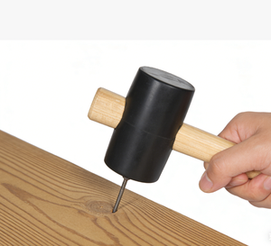 Marteau en caoutchouc inversé de style français, marteau Gummi, pour la pose de revêtements de sol domestiques, la décoration et la production artisanale, pour l'installation de clous - Product Image 4