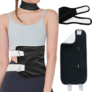 Kit de compresses réutilisables à l'huile de ricin pour l'auto-soin du foie, de l'abdomen et des muscles, favorisant l'amélioration de la circulation - Product Image 1