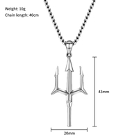 FUTUJI Acier Inoxydable trident Cadeaux Hindous Conception Avancée Sens Processus De Coupe Conception Temple Hindou pour La Maison