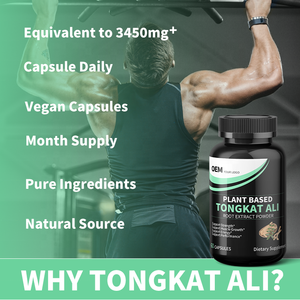 Cápsulas de Extracto de Raíz de Tongkat Ali y MACA al por Mayor, con Saw Palmetto, Potenciador de Testosterona, Suplemento para la Salud Masculina - Product Image 3