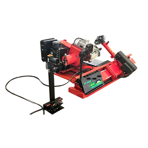 Elevador de Autos de Dos Postes Rojo con Cambiador de Neumáticos para Mantenimiento y Reparación de Vehículos - Product Image 2