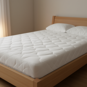 Protector de Colchón Acolchado de Competición, 140x200 cm, Algodón y Poliéster, Uso Doméstico, Lavable a Máquina - Product Image 2