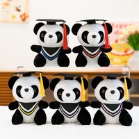 Cadeaux personnalisés pour les diplômés TX, poupée en peluche avec logo personnalisé, saison des diplômes, ours en peluche personnalisé avec logo et toge de diplômé, CE EN71