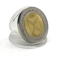 WD pièce de monnaie personnalisée kira, placage bicolore, nouvelle-zélande, canada, pièce commémorative de couleur duotone