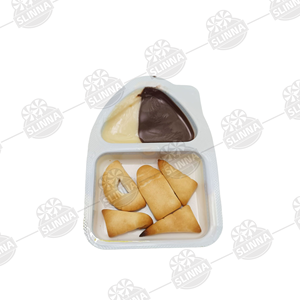 Sac d'école à thème dessin animé, biscuits au chocolat halal OEM, ensemble de biscuits au chocolat double saveur pour enfants, collation amusante - Product Image 2