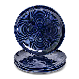 Nuevo estilo hecho en fábrica, mejor venta de plato de cerámica, plato redondo de 4 platos, platos de gres, cuencos con juego de vajilla para el hogar - Product Image 1