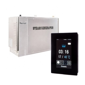 Oceanic-generador de vapor de acero inoxidable, 18kw, uso comercial, función de descalcificación automática, 316L, elementos de calefacción - Product Image 1